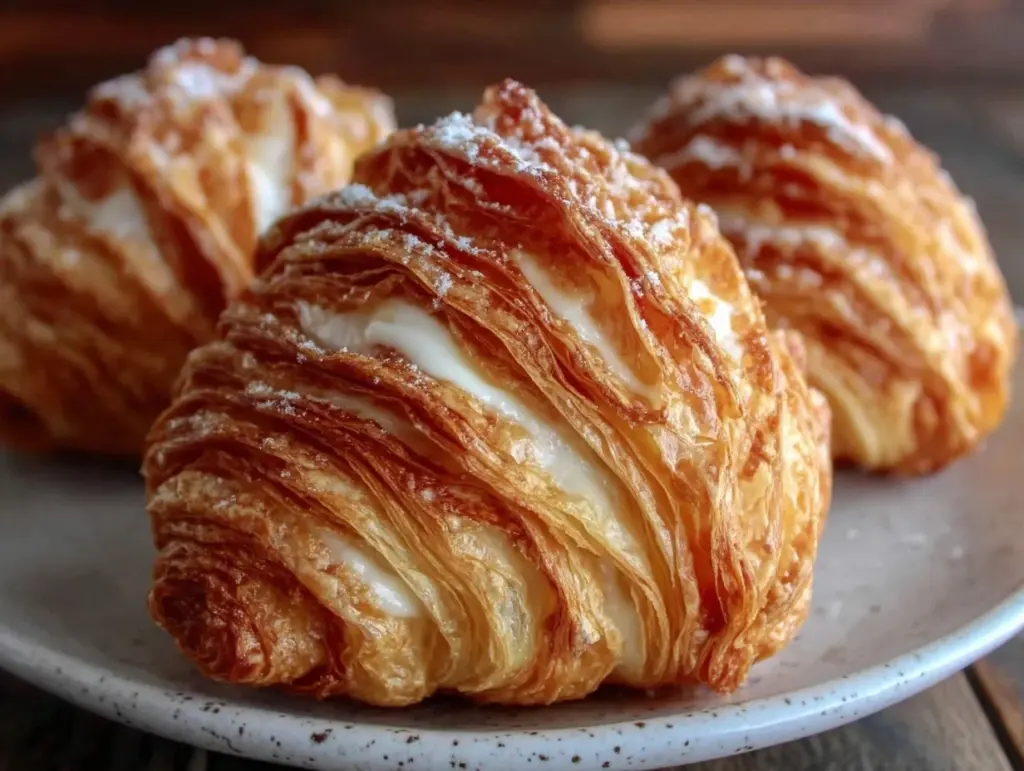 crispy italian sfogliatella pastry - featured image