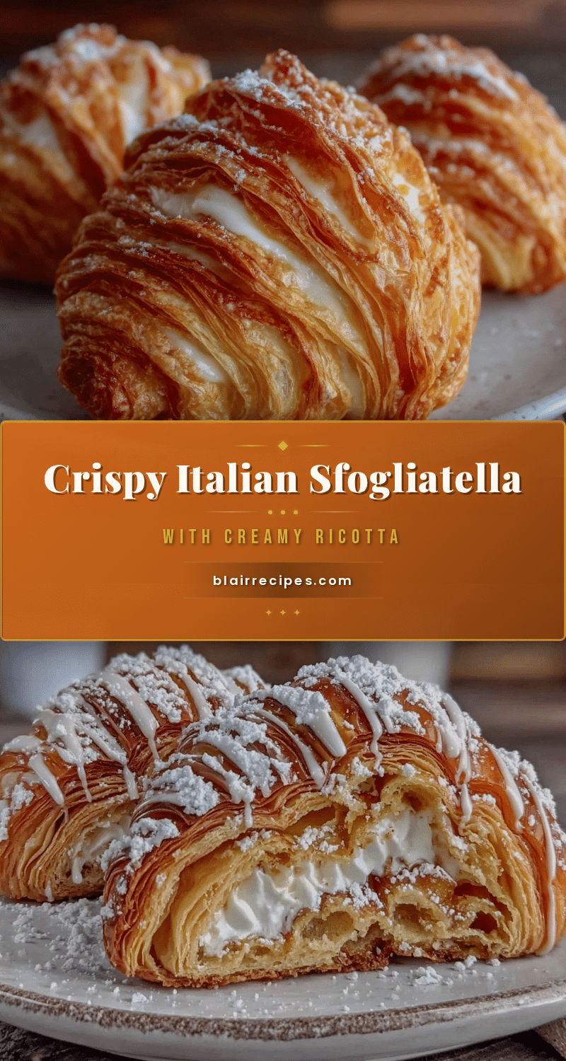 crispy italian sfogliatella pastry recipe