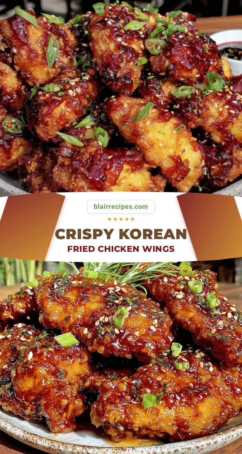 crispy korean fried chicken wings recipe