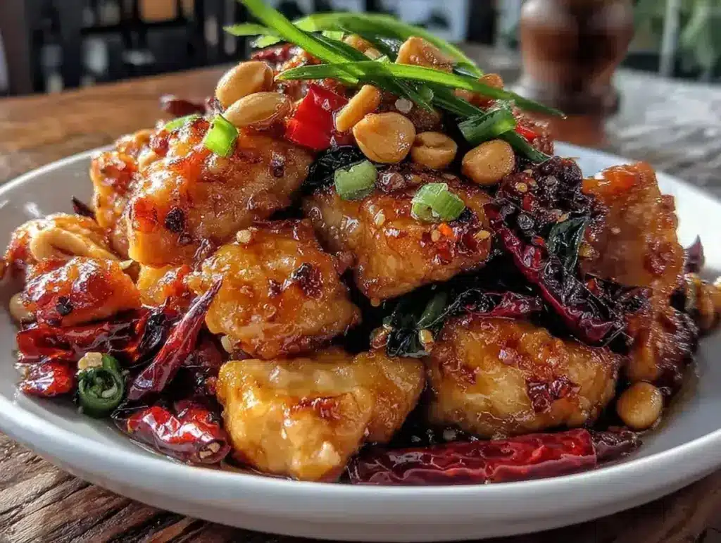 crispy Kung Pao chicken - featured image