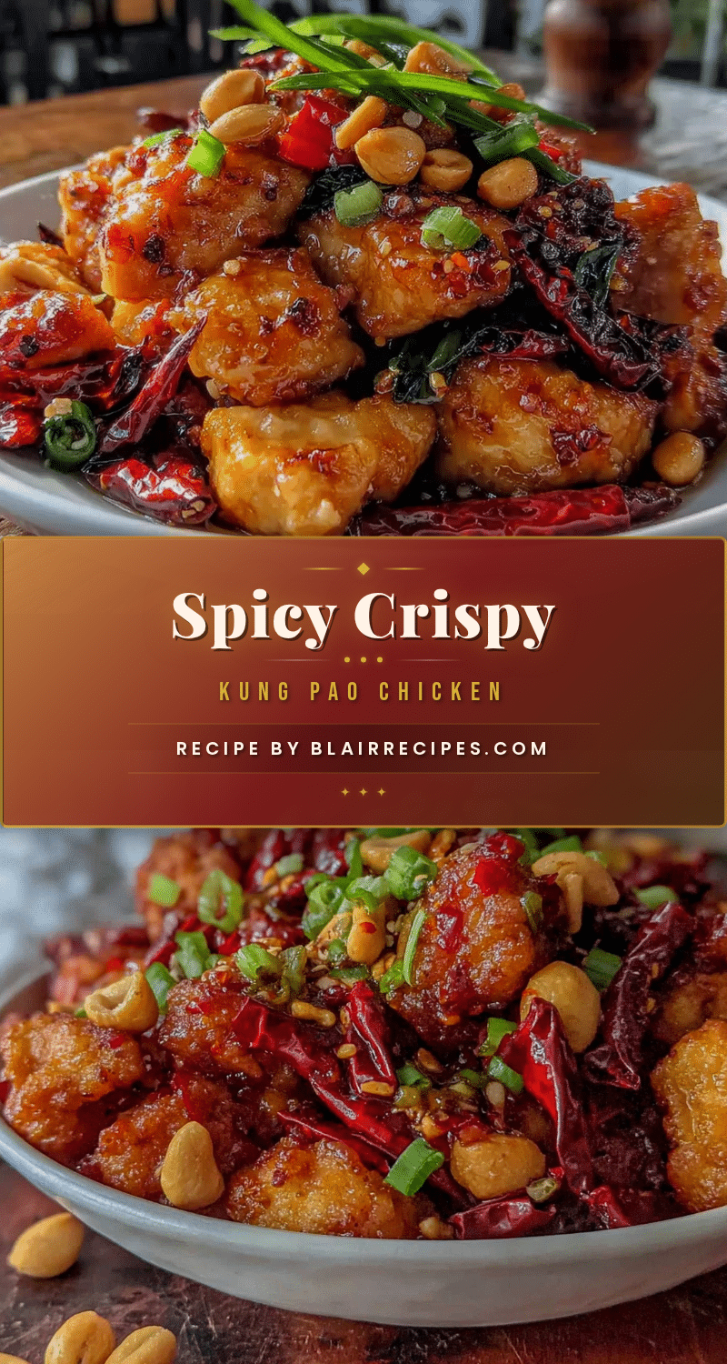 crispy Kung Pao chicken recipe