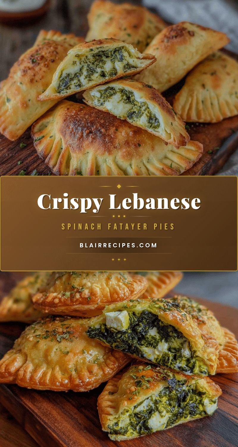 crispy lebanese fatayer spinach hand pies recipe