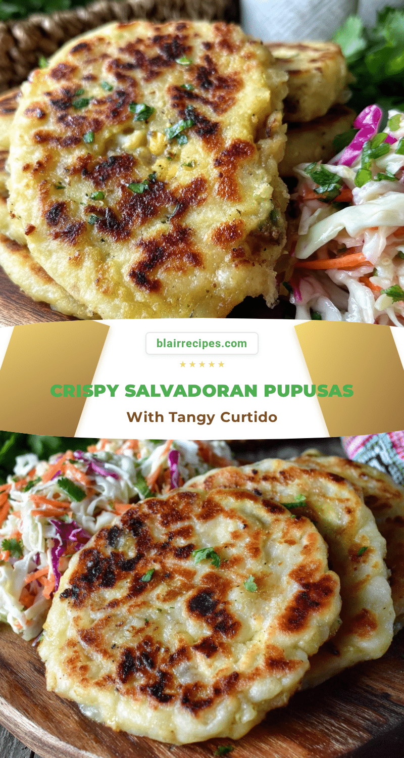crispy Salvadoran pupusas recipe