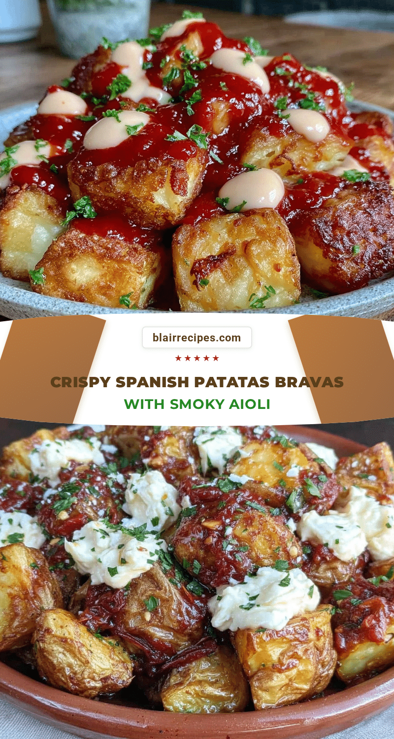 crispy spanish patatas bravas recipe