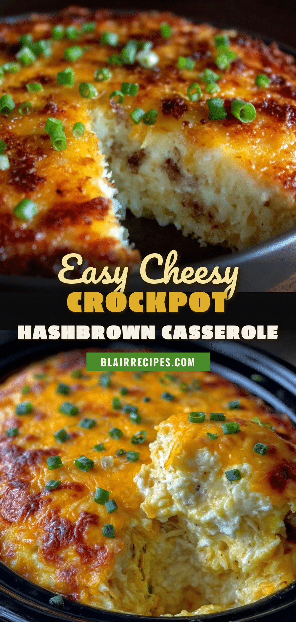 crockpot hashbrown casserole recipe