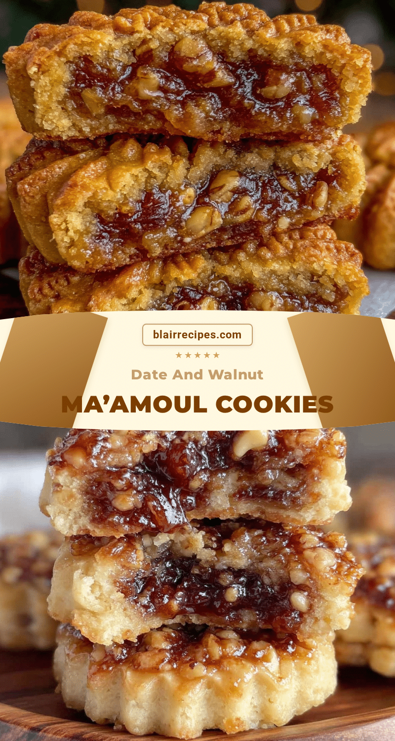 date and walnut maamoul cookies recipe