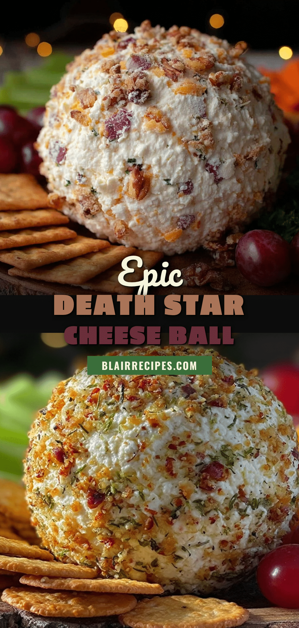 Death Star Cheese Ball recipe
