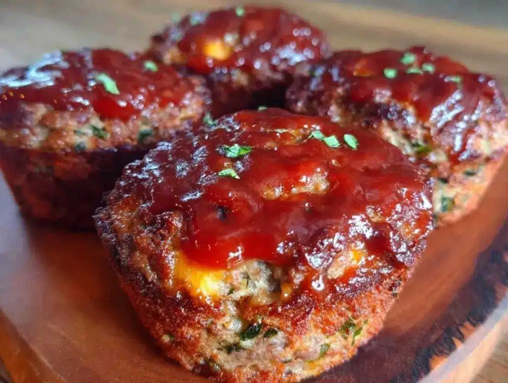 easy meatloaf muffins - featured image
