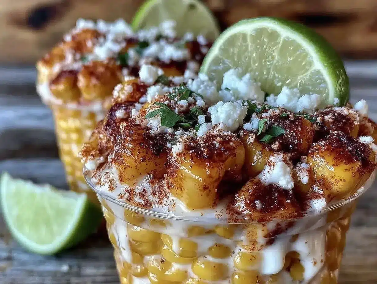 elote in a cup preparation steps