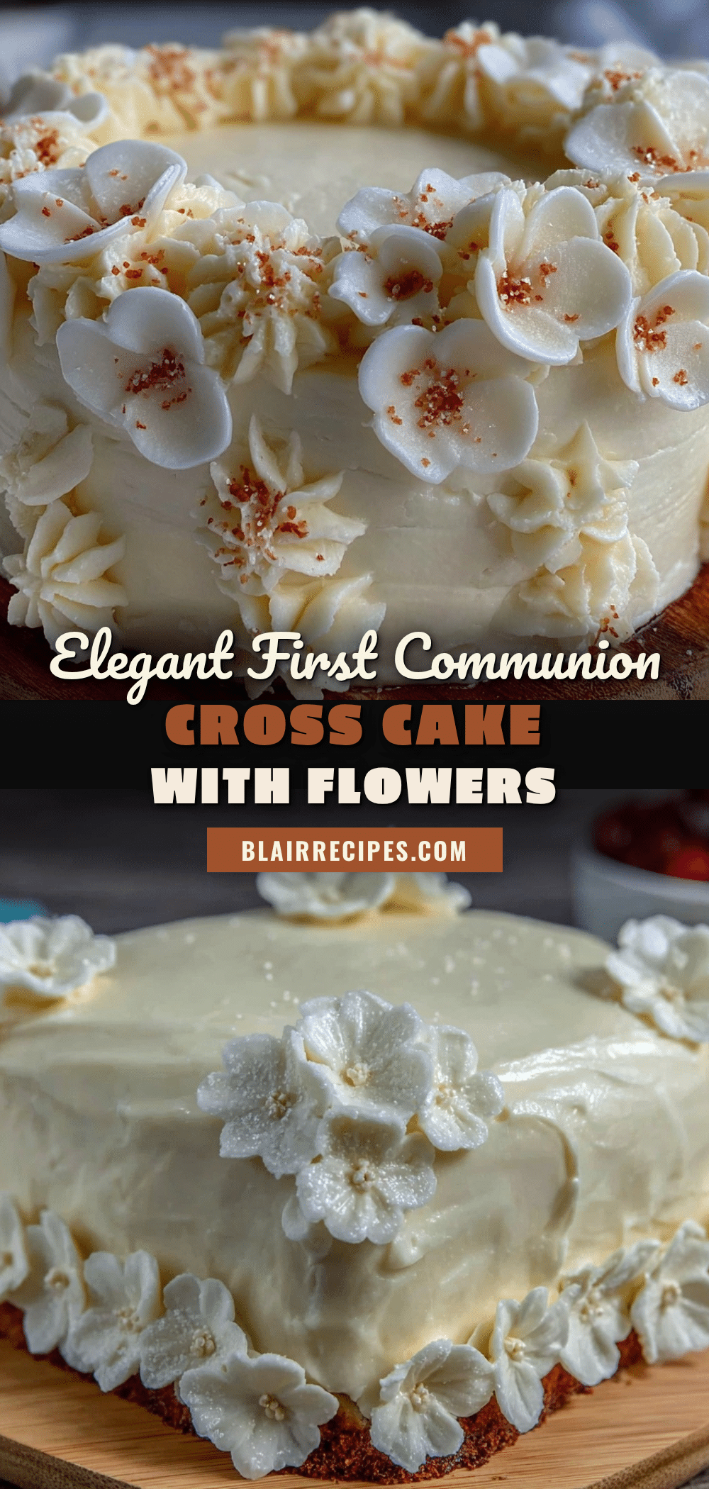 first communion cross cake recipe