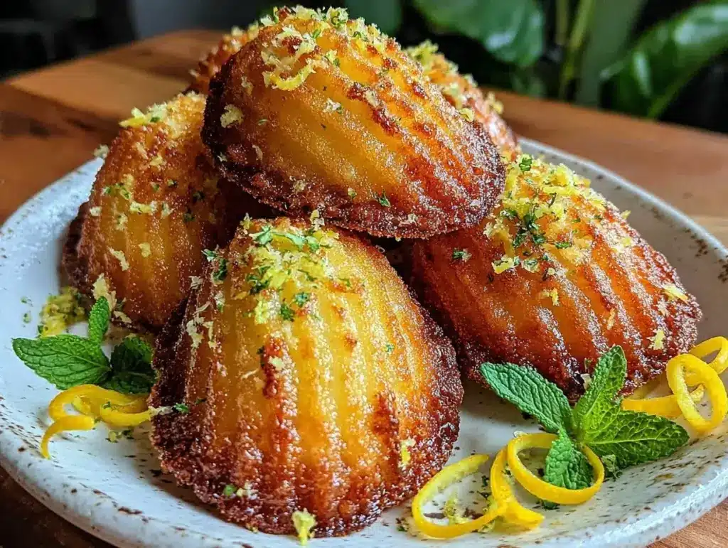 flavorful french madeleines - featured image