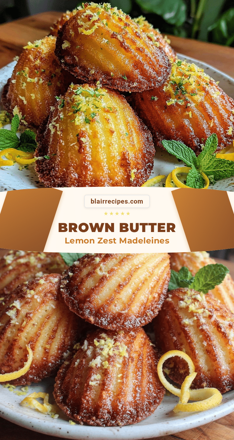 flavorful french madeleines recipe
