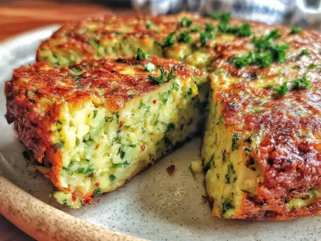 fluffy herb frittata kuku sabzi - featured image