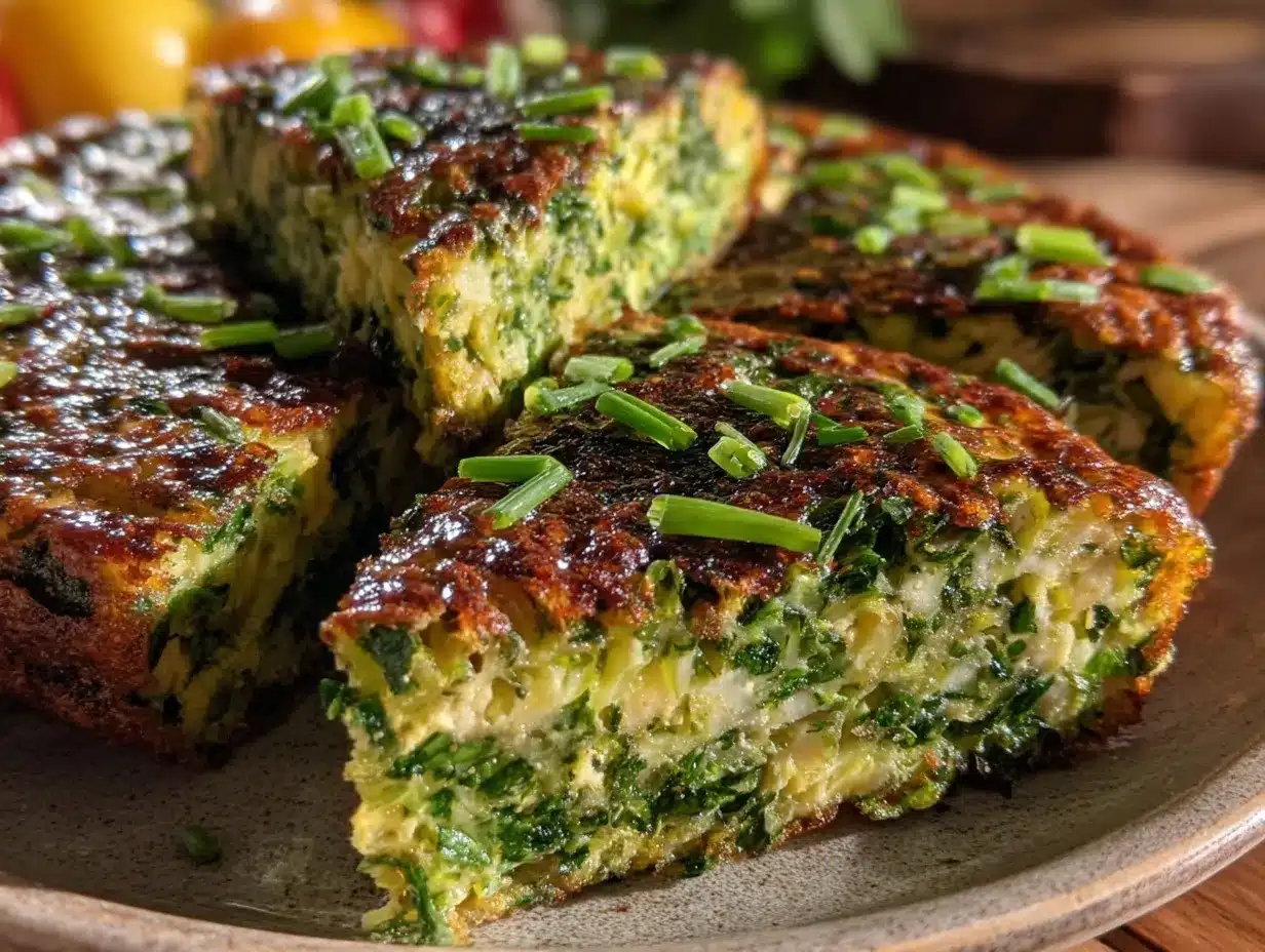 fluffy herb frittata kuku sabzi preparation steps