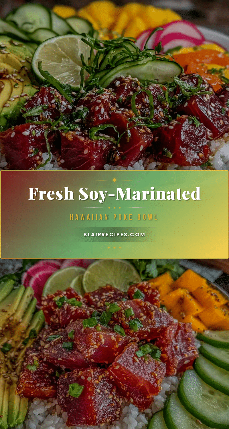 fresh hawaiian poke bowl recipe