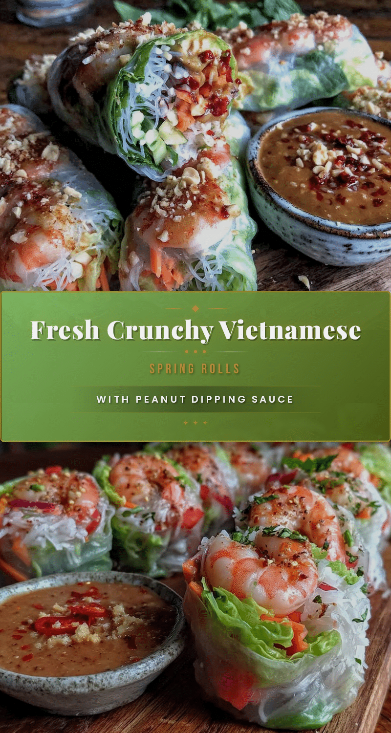 fresh healthy vietnamese spring rolls recipe