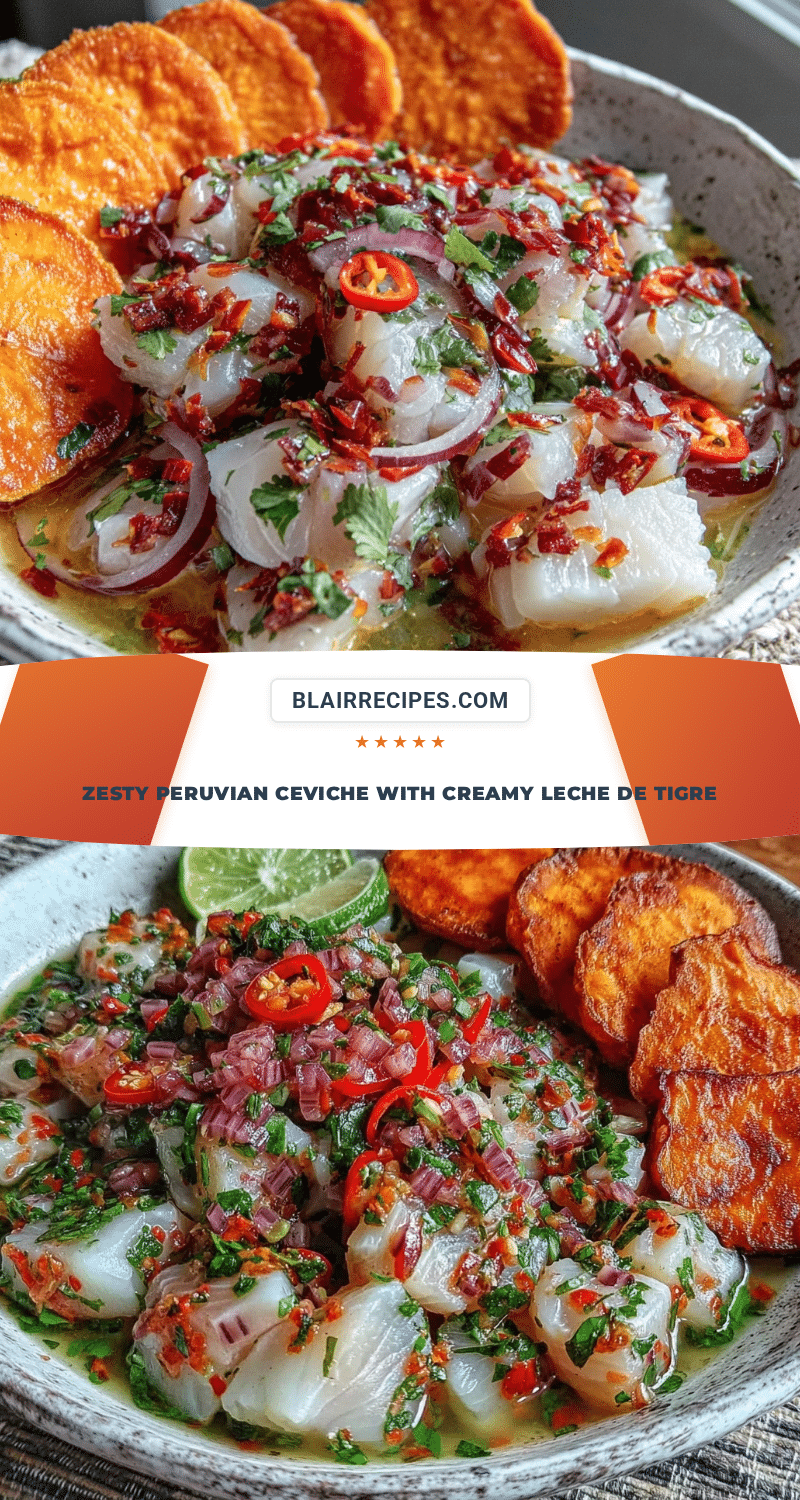 fresh Peruvian ceviche recipe