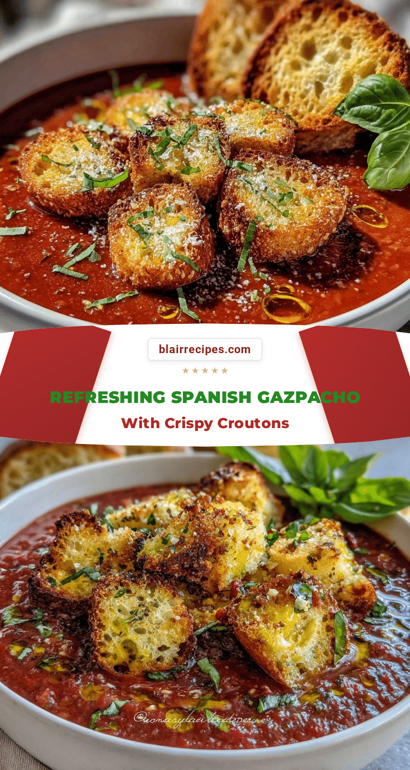 fresh spanish gazpacho recipe