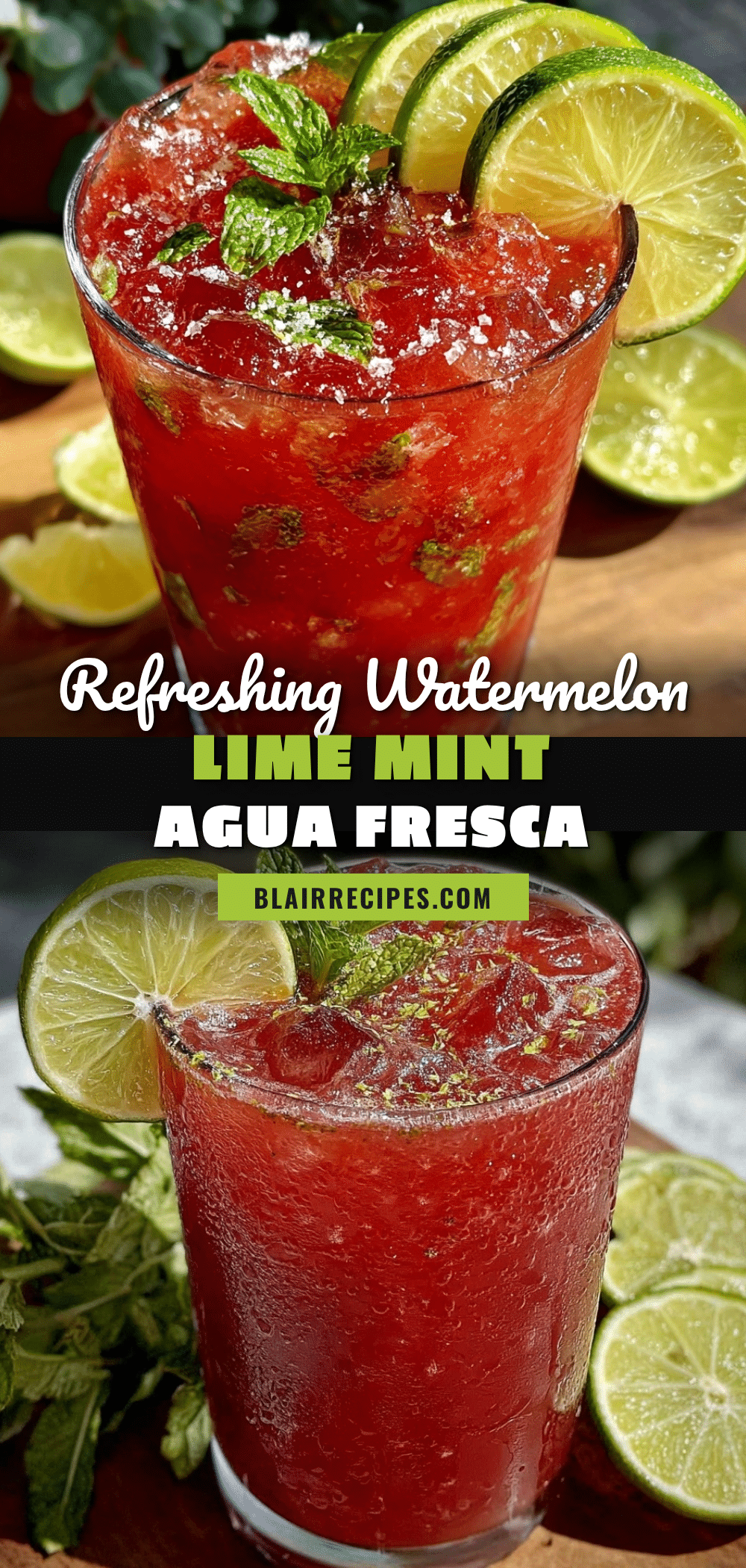 fresh watermelon agua fresca recipe recipe