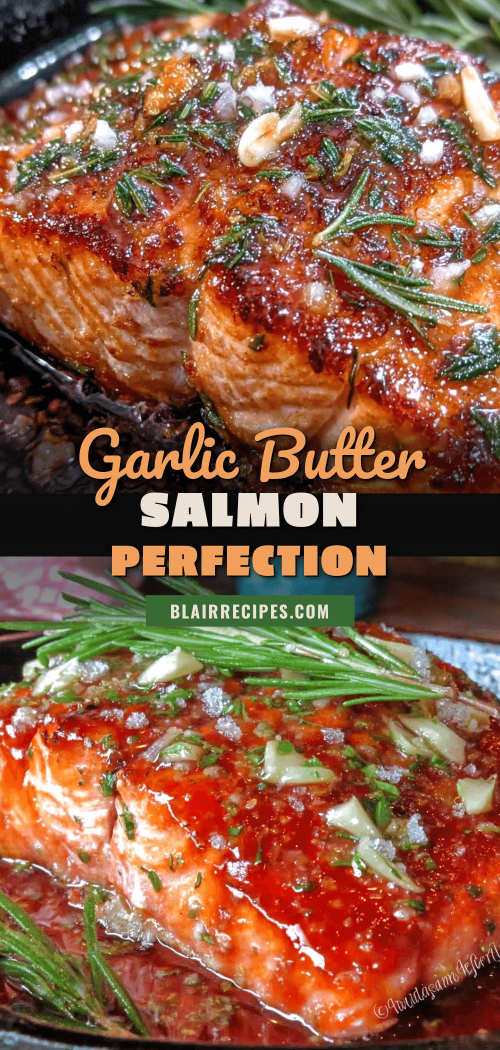 garlic butter salmon recipe