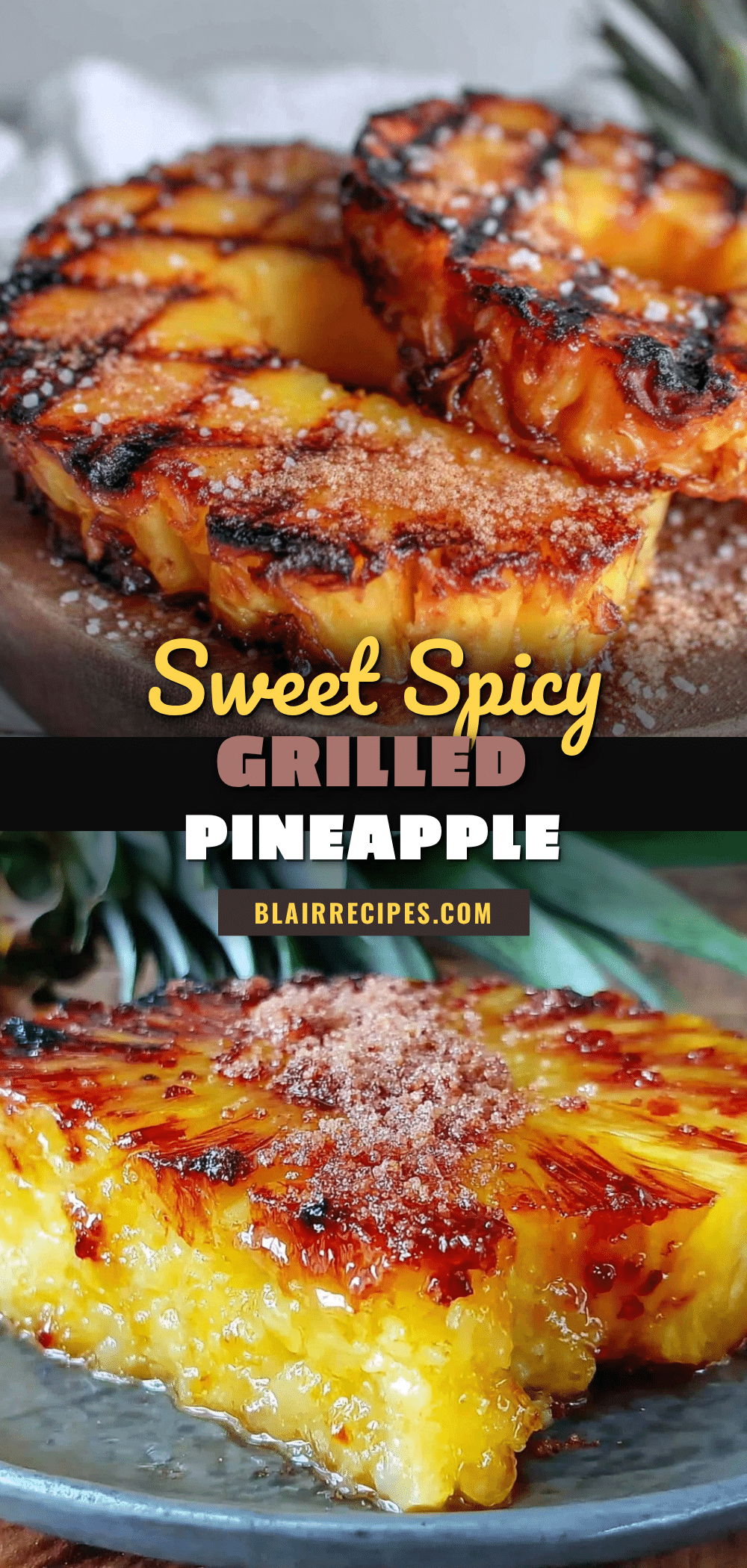 grilled pineapple with cinnamon sugar recipe