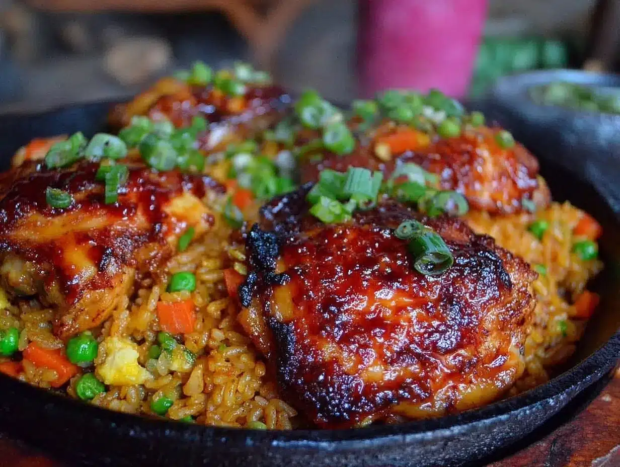 hibachi chicken and fried rice recipe preparation steps