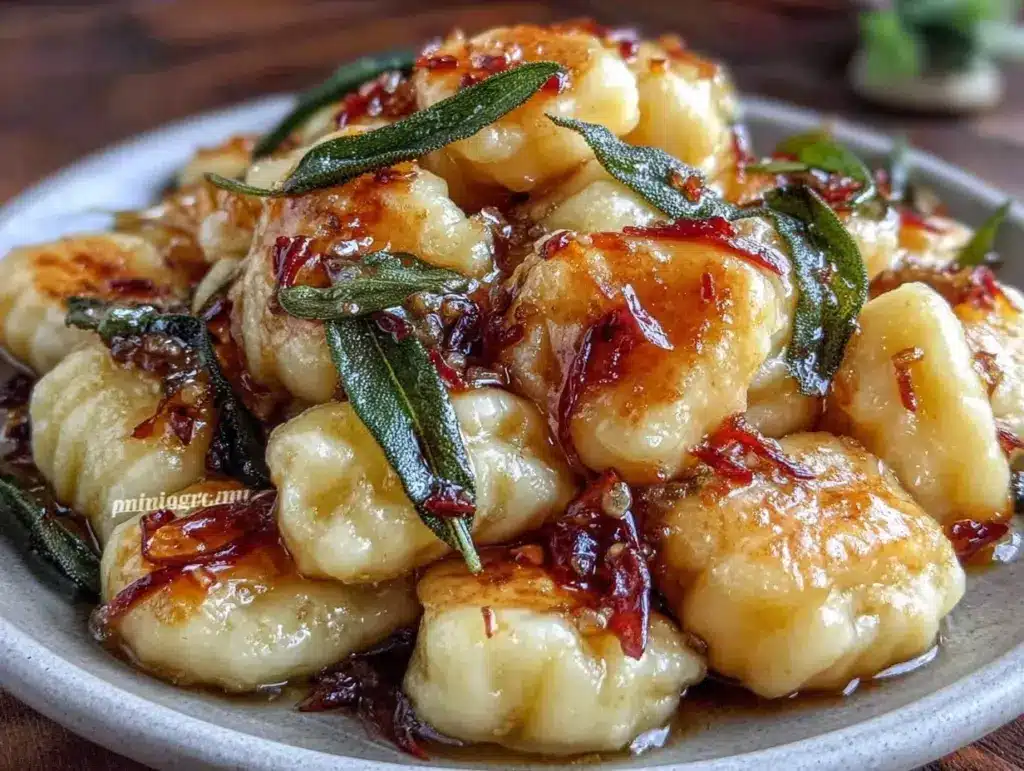 homemade gnocchi with brown butter and sage - featured image