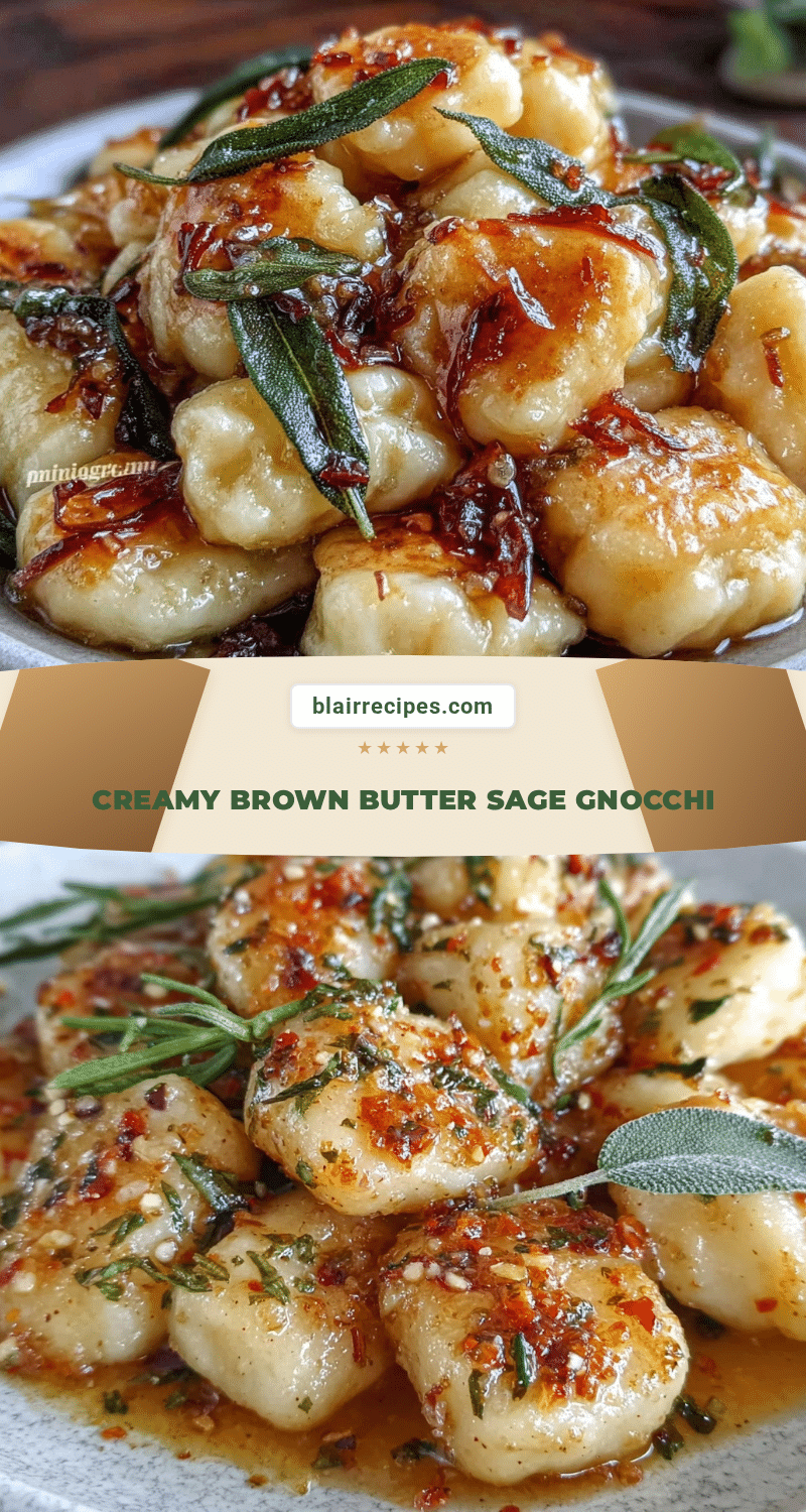 homemade gnocchi with brown butter and sage recipe