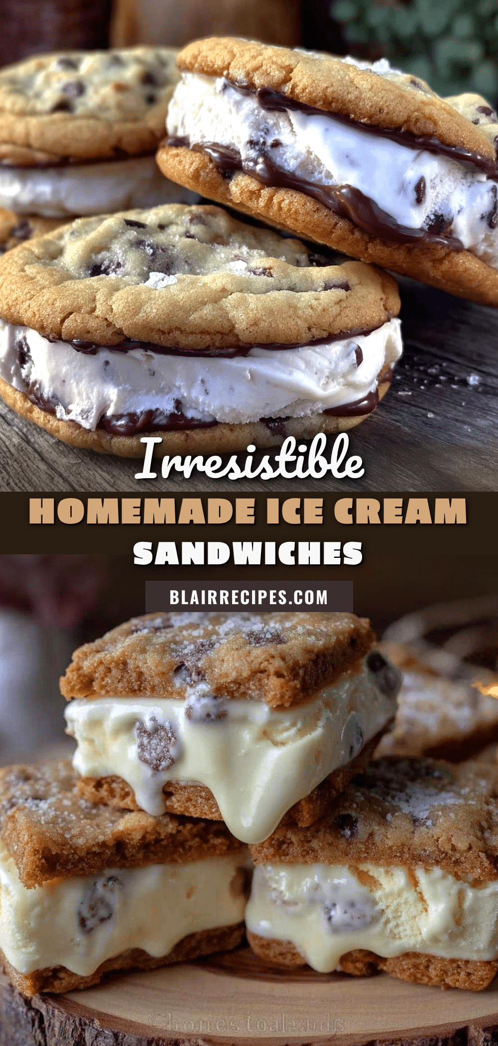homemade ice cream sandwiches recipe