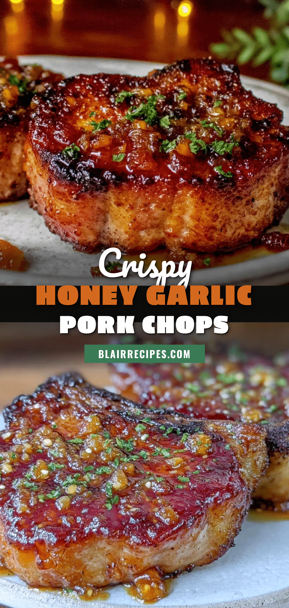 honey garlic pork chops air fryer recipe recipe