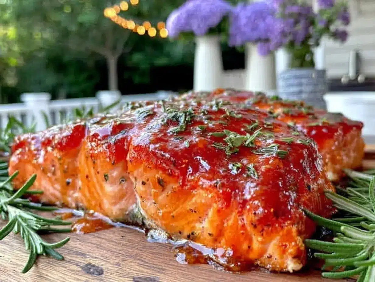 honey glazed salmon air fryer recipe preparation steps