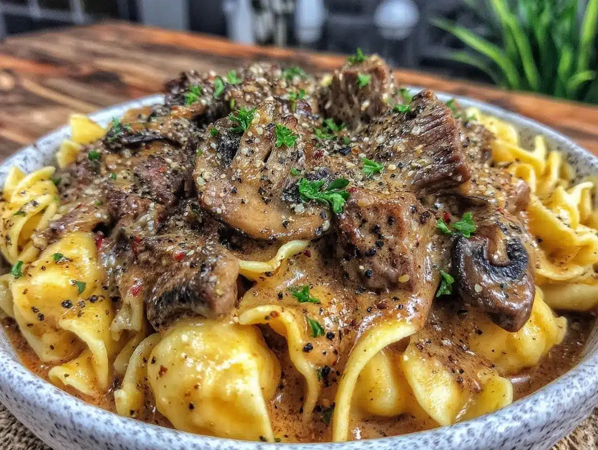 instant pot beef stroganoff preparation steps