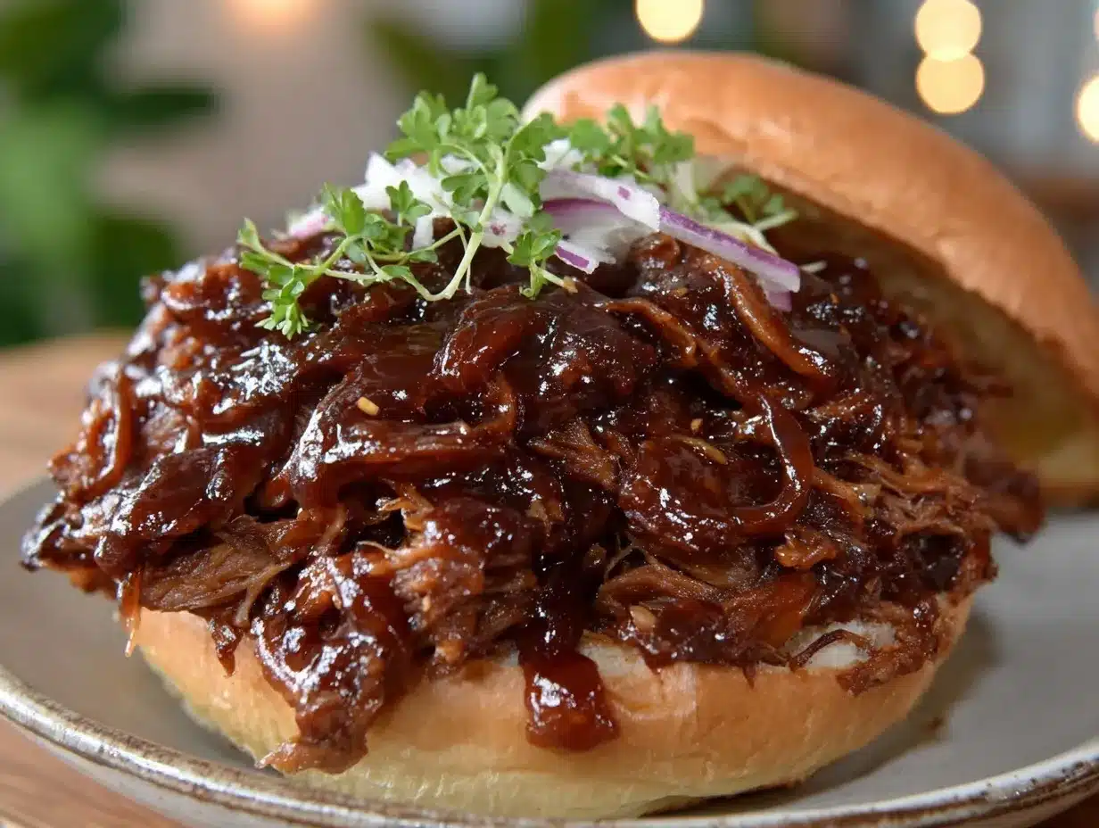 instant pot pulled pork preparation steps