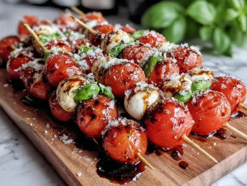 Italian Insalata Caprese Skewers - featured image