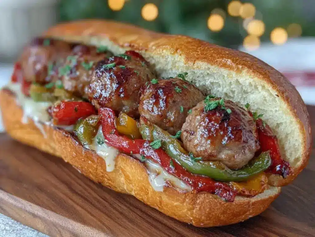 Italian Sausage and Pepper Grilled Hoagie - featured image