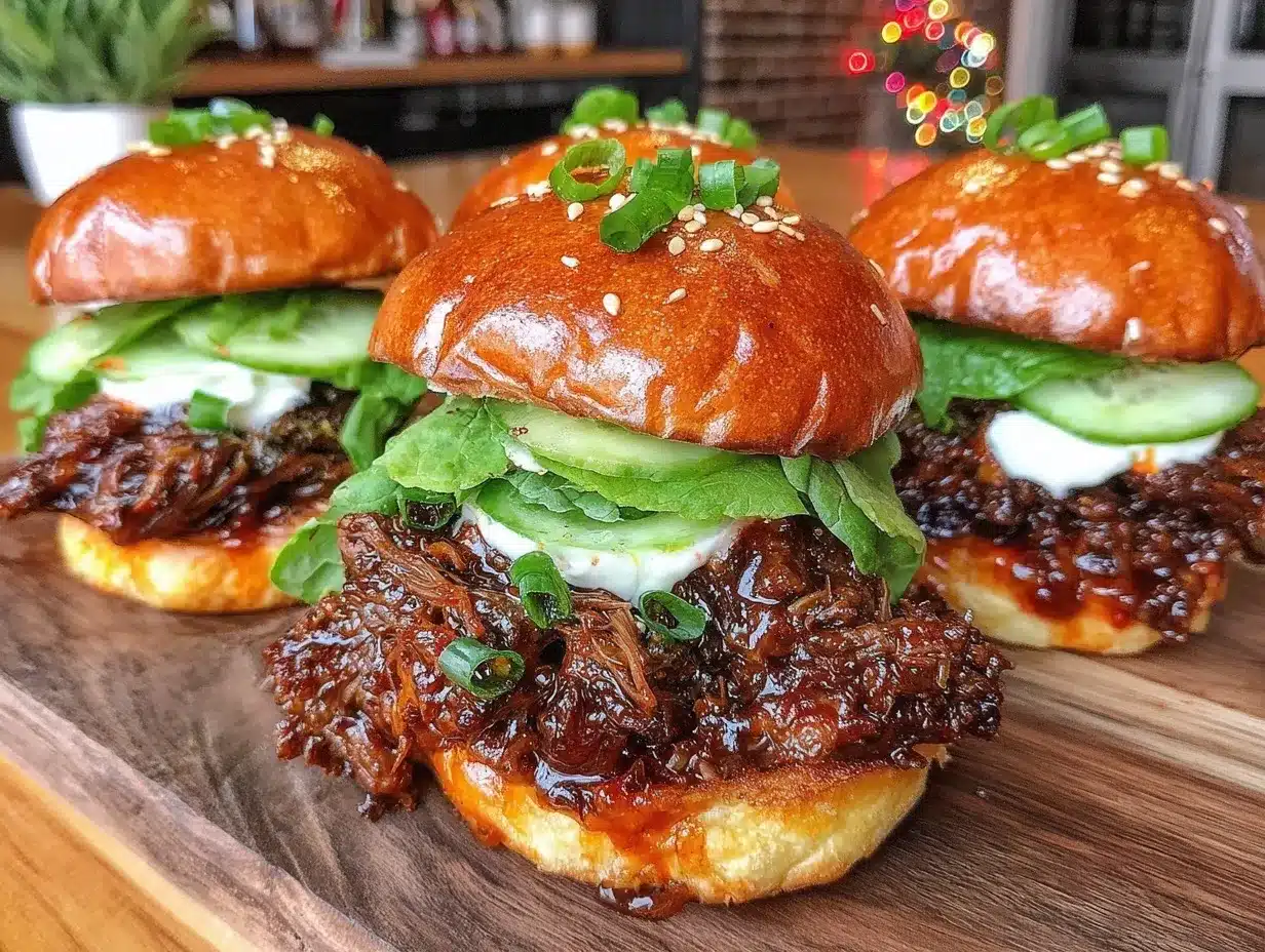 korean bbq bulgogi sliders preparation steps
