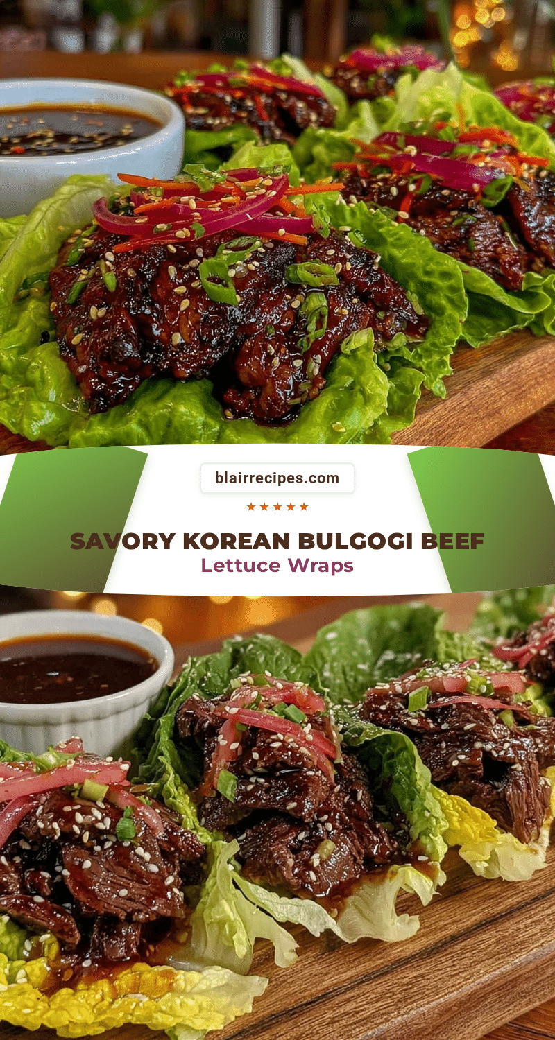 korean bulgogi beef lettuce wraps recipe