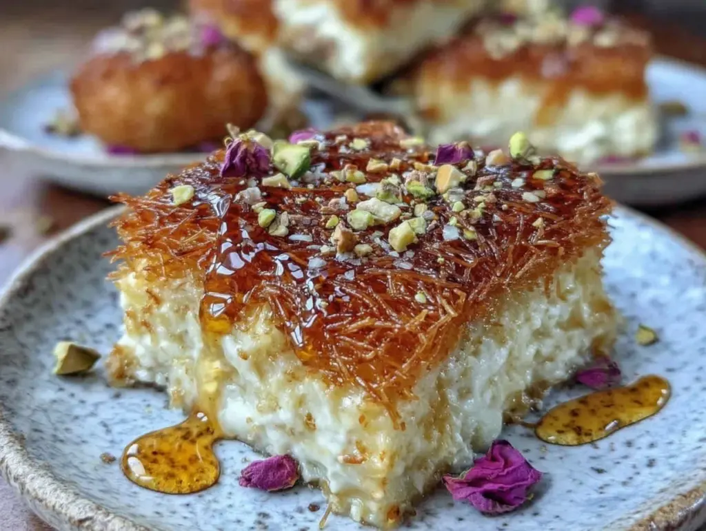 kunafa cheese pastry - featured image