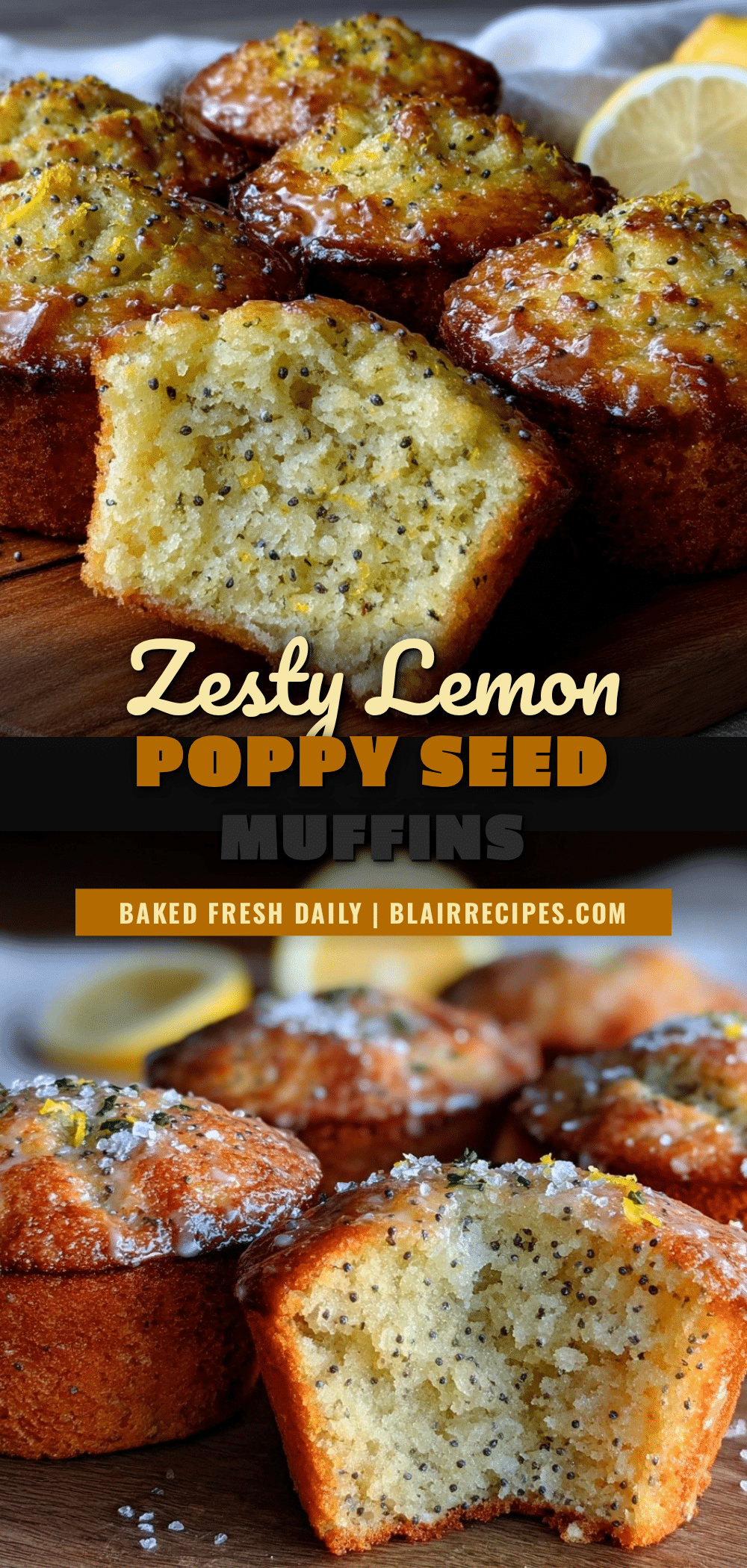 lemon poppy seed muffins recipe