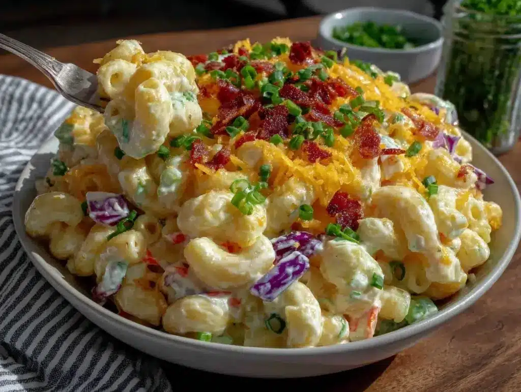 macaroni salad with miracle whip - featured image