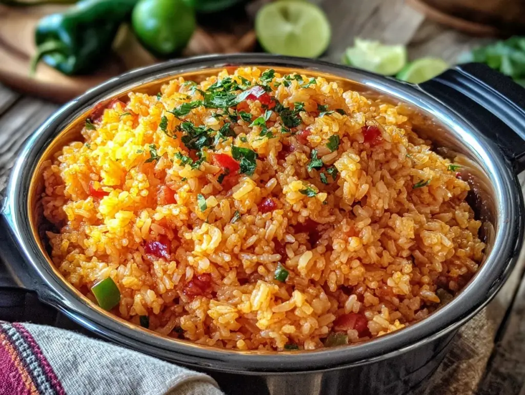 mexican rice instant pot recipe - featured image