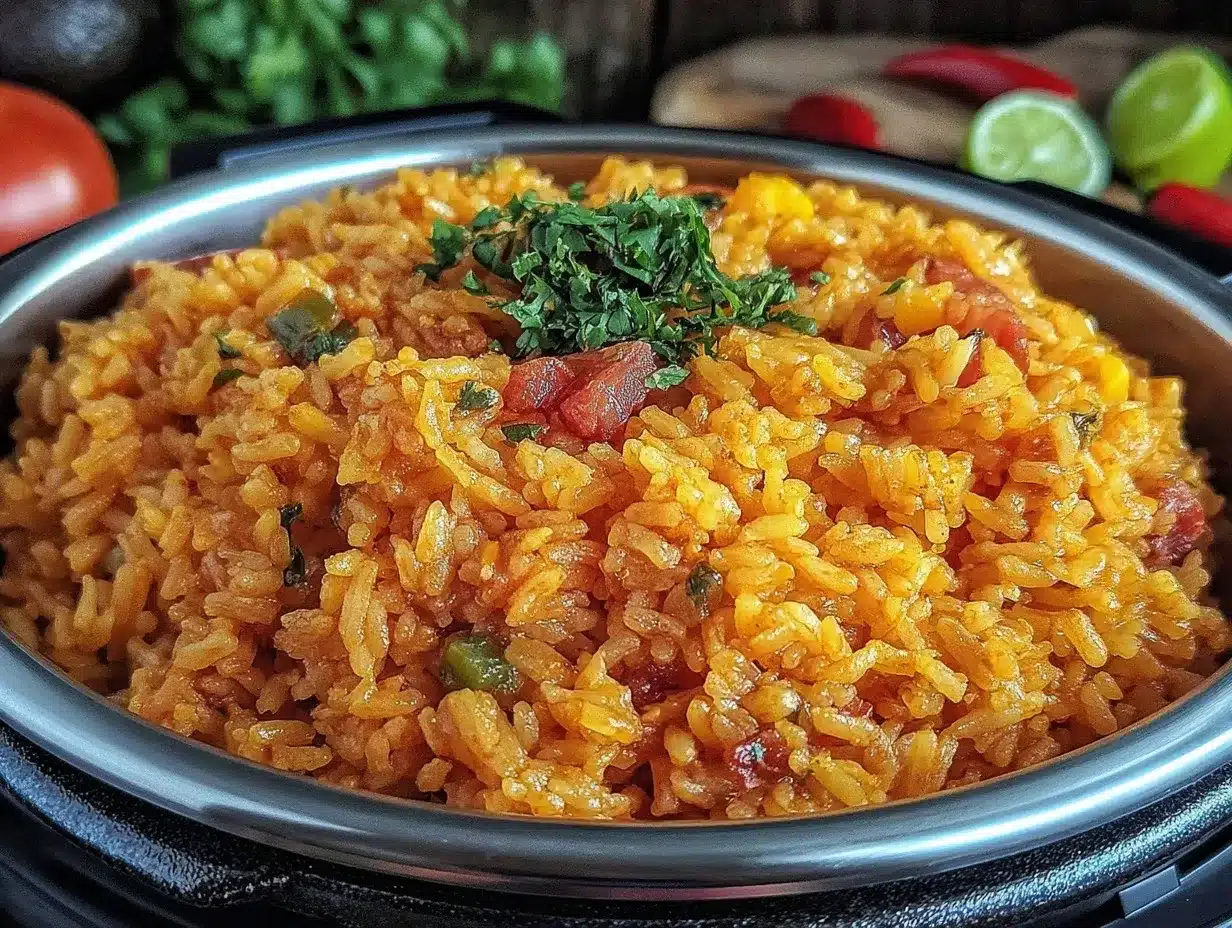 mexican rice instant pot recipe preparation steps