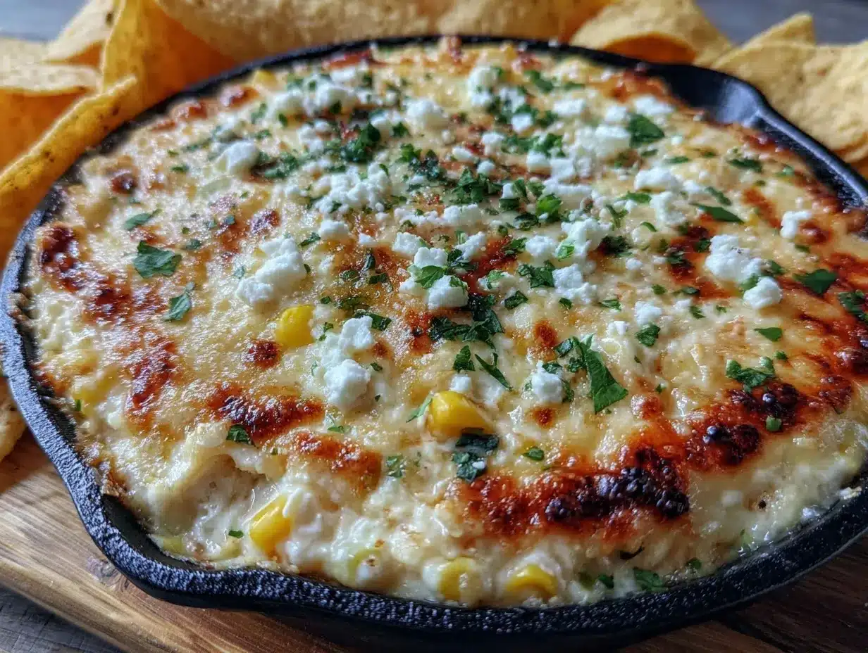 mexican street corn dip preparation steps