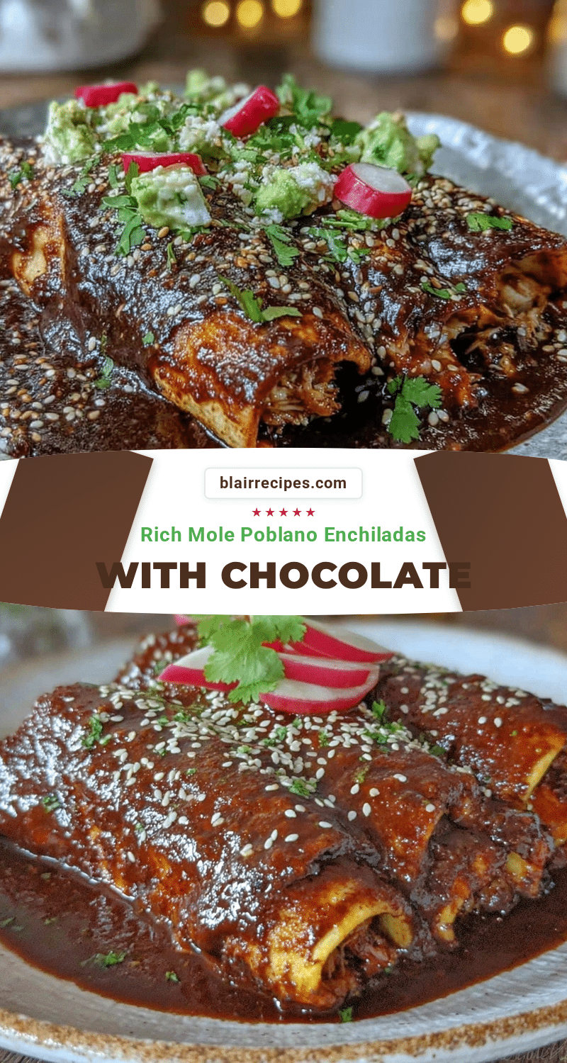 mole poblano enchiladas recipe
