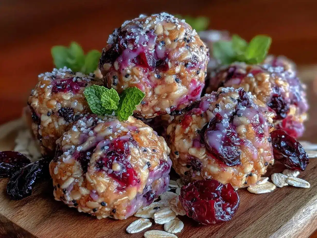 no-bake energy bites for kids preparation steps
