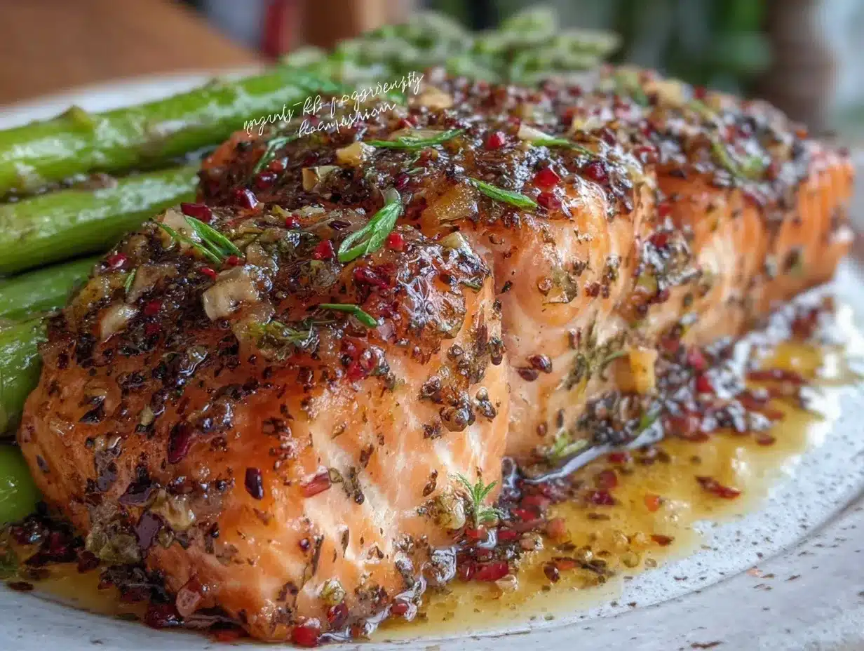 one-pot lemon garlic butter salmon preparation steps