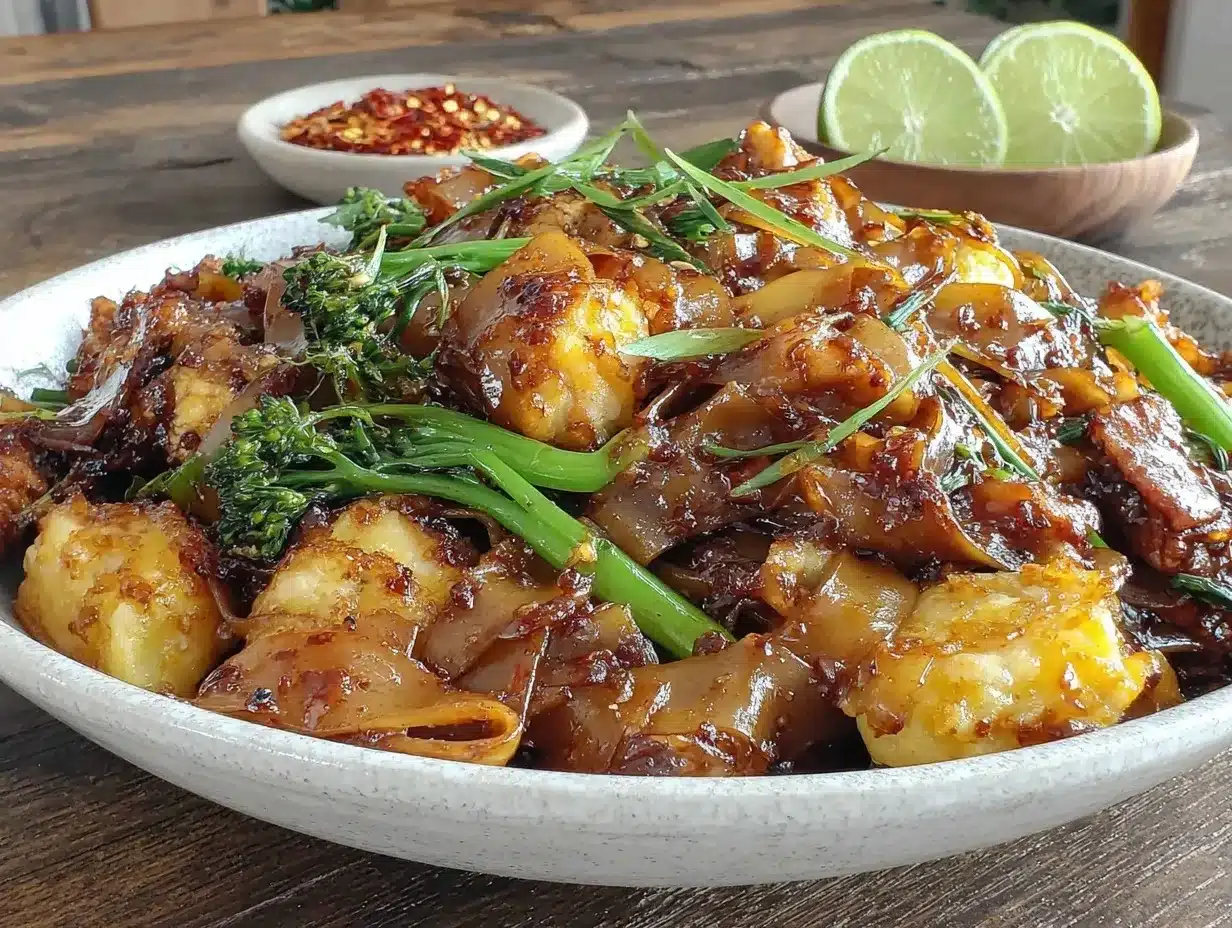Pad See Ew Chicken Recipe preparation steps