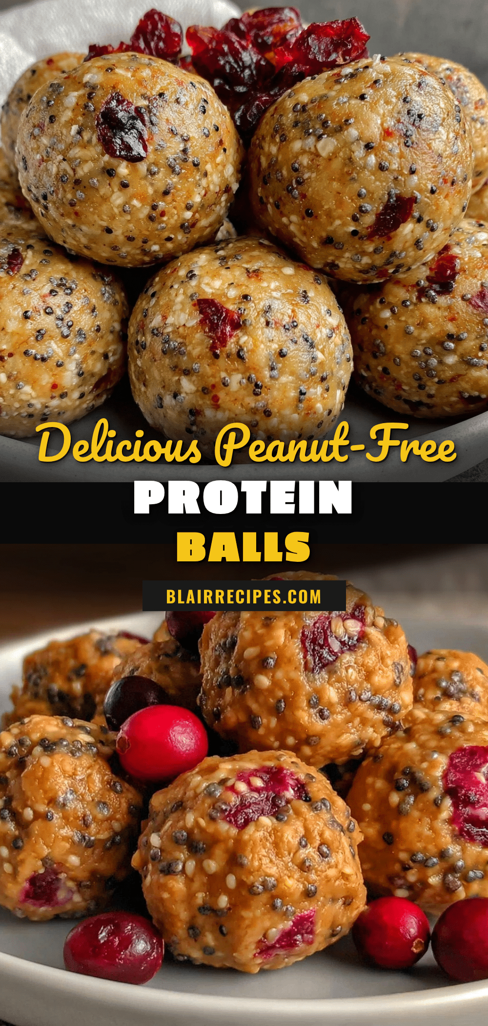 protein balls without peanut butter recipe