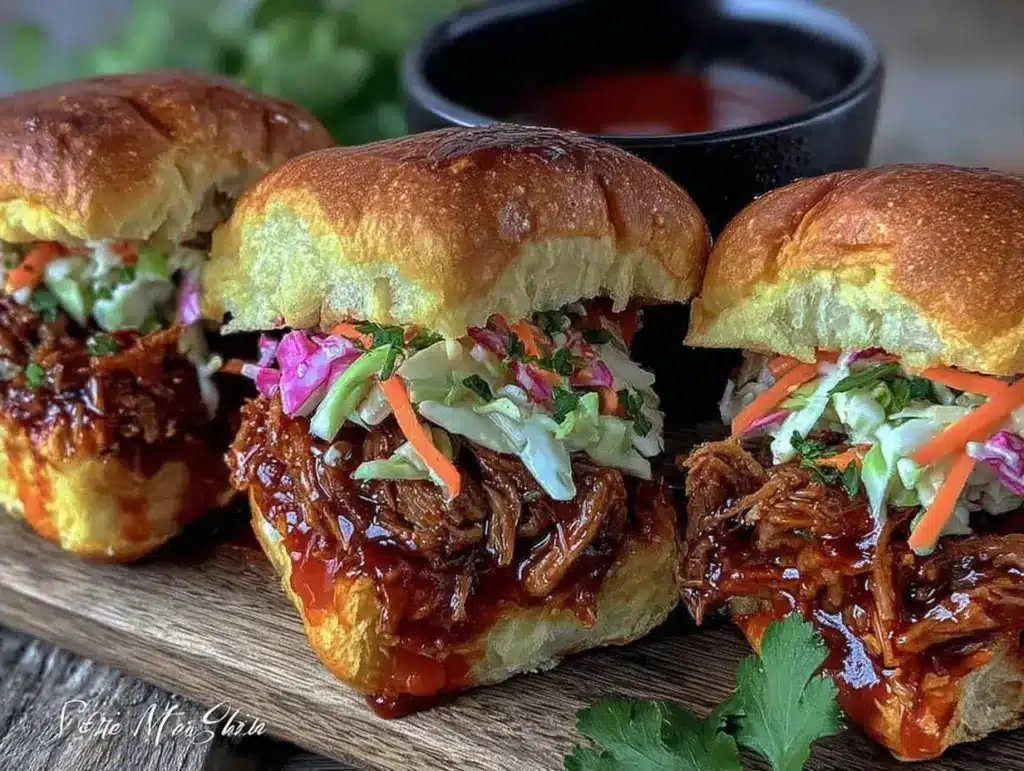 pulled pork sliders - featured image