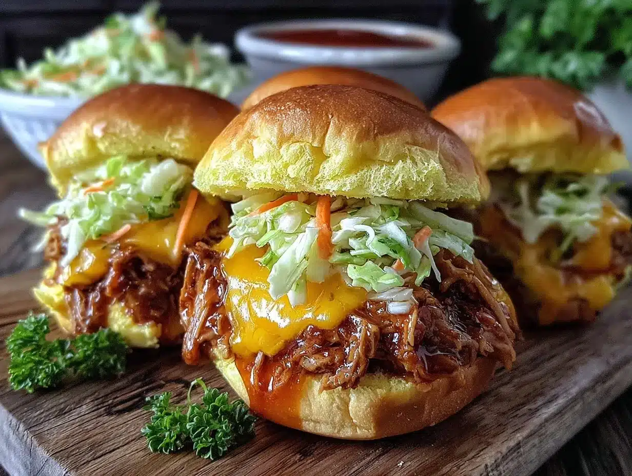 pulled pork sliders preparation steps